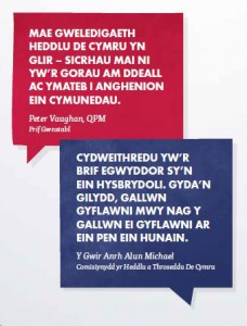 Speech bubbles (Welsh)